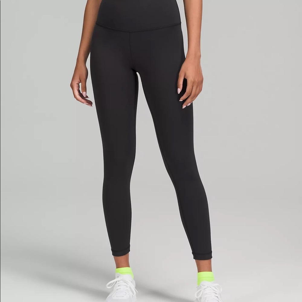 Lululemon Wunder Under High Rise Tight/Leggings (size 10)